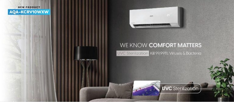 AC Baru AQUA Japan dilengkapi Air Purifier, Sejukkan Ruang Jernihkan Udara