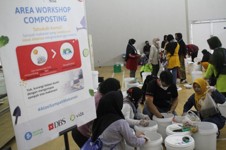 Program DBS MakanTanpaSisa, Kelola 14 Ton Sampah jadi Kompos