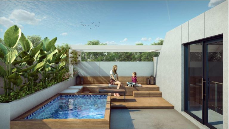 Beli Langsung Tinggal, Hunian Tropis Modern di BSD City Ini Full Perabot