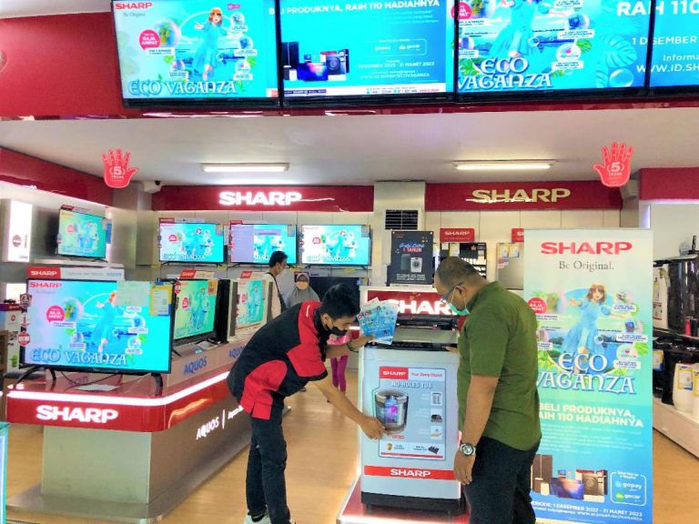 Sharp Lovers Day-Eco Vaganza, Beri Potongan Harga hingga Hadiah Produk dan Wisata
