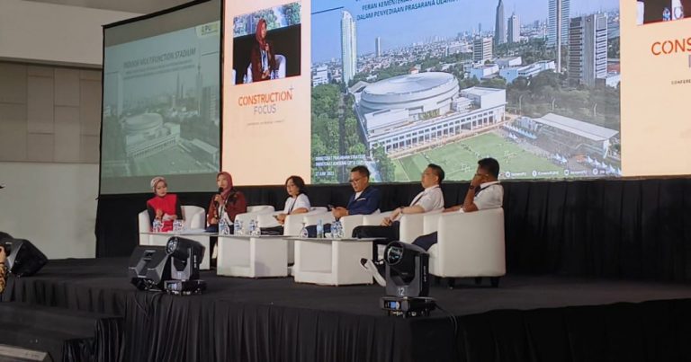 Construction+ Focus di IMS GBK-Venue Kejuaraan Dunia Bola Basket 2023