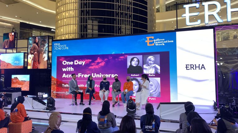 Acne Center Dirilis, ERHA Acne-Free Universe Gandeng El Rumi
