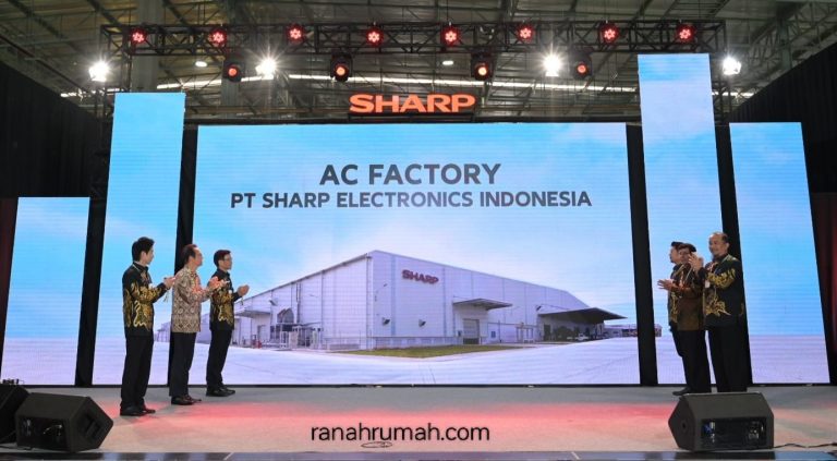 10 Fakta Menarik Pabrik AC Sharp Indonesia yang Siap Beroperasi