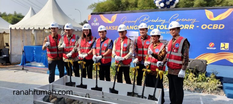 Pembangunan Akses Langsung OCBD ke Tol BORR Dimulai, Atasi Macet Kedunghalang