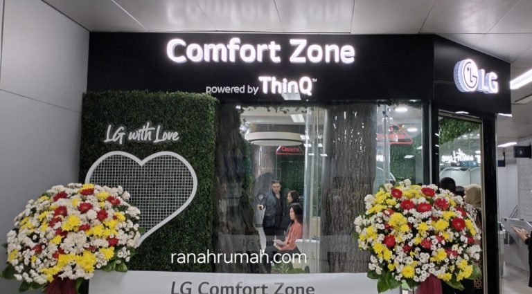 Merasakan Udara Segar Bebas Polusi di LG Comfort Zone Stasiun MRT Setiabudi Astra