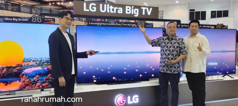 Teknologi Layar & Prosesor Pintar di Koleksi TV Besar LG