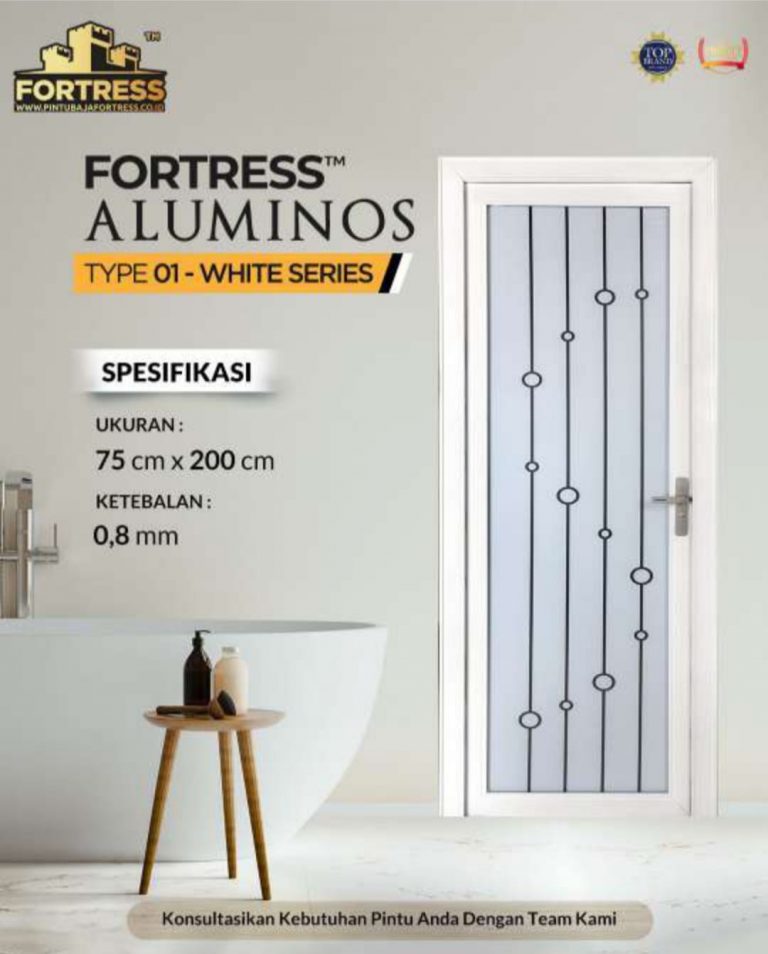 Fortress Aluminos Pintu Kamar Mandi dari JBS Harga Rp1,5 Jutaan, Hadir di IndoBuildTech 2023