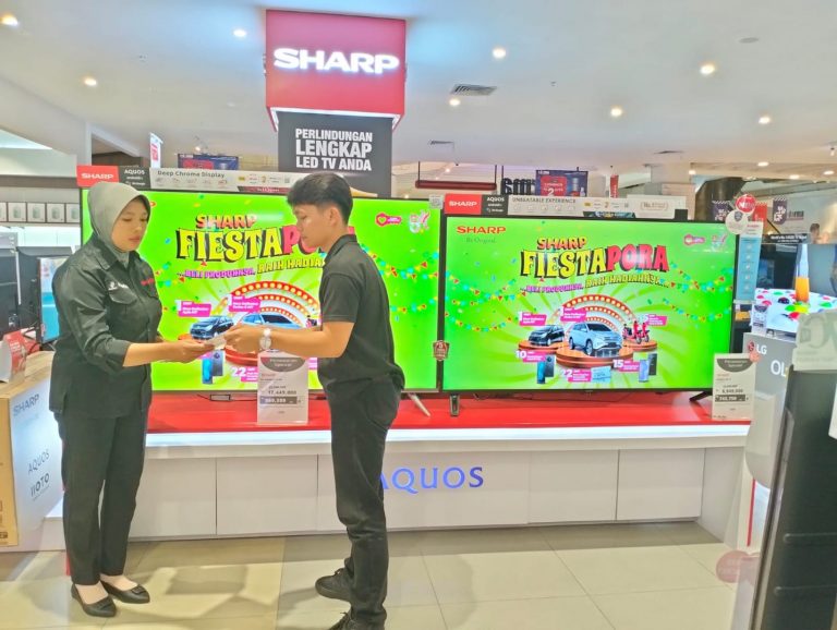 Sharp Fiestapora Hadiah Miliaran Rupiah Sambut HUT Sharp Indonesia ke-54