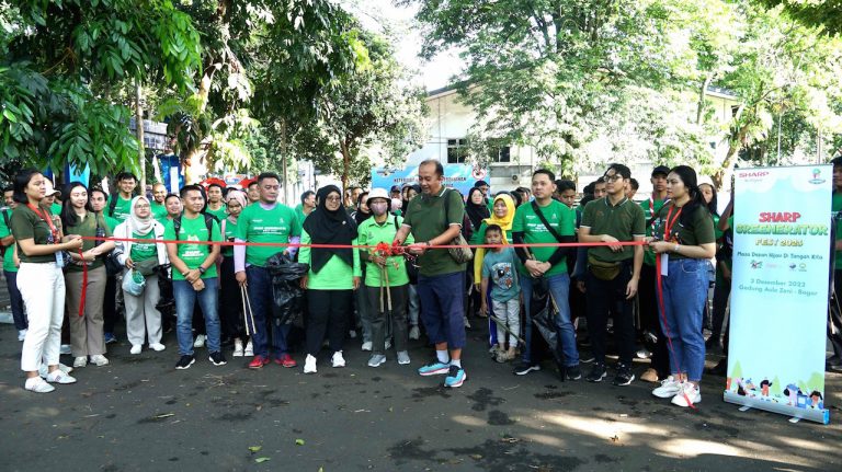 Sharp Greenerator Fest 2023, Berkontribusi Kurangi Masalah Sampah Di Bogor
