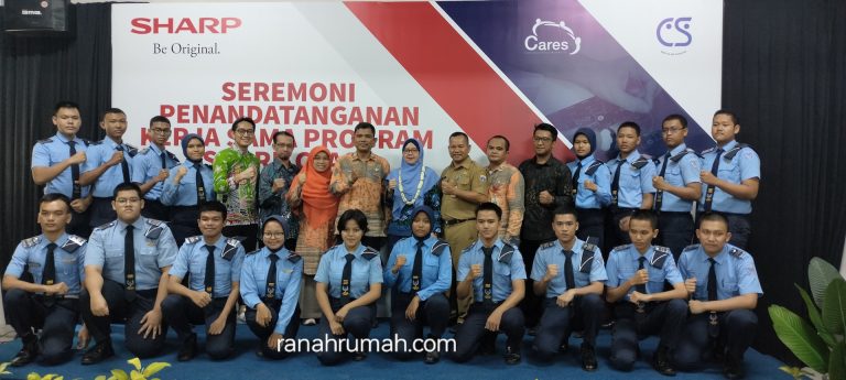 Sharp Class untuk Audio Video Resmi Dibuka di SMKN 29 Jakarta