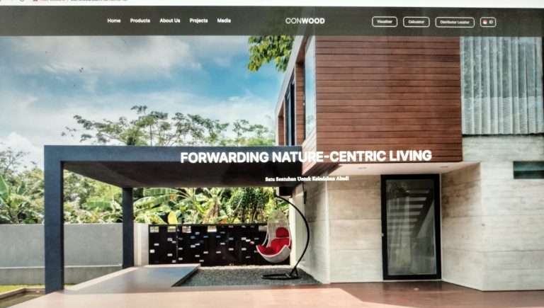 Konsep Pemasaran dan Website Baru CONWOOD Usung Unsur Natural & Green Product