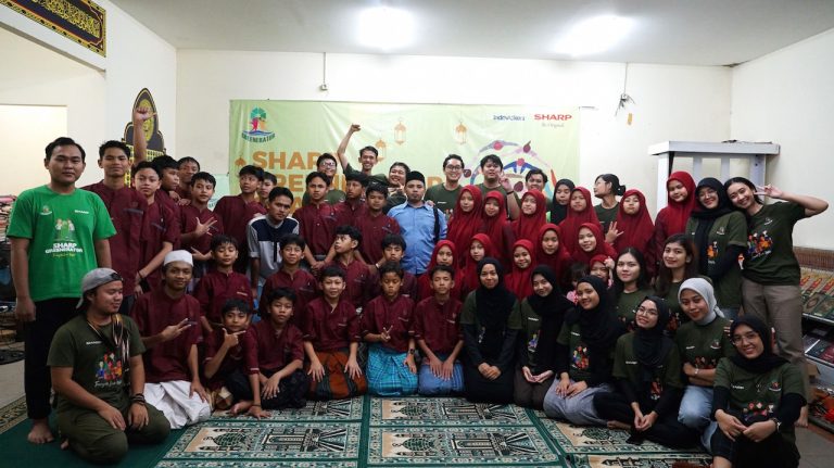 Sharp Greenerator Gelar Charity untuk Anak Panti Asuhan di Ramadan 2024