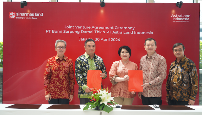 Perjanjian Kemitraan Sinar Mas Land dan Astra Land Indonesia Kembangkan Kawasan Residensial Baru