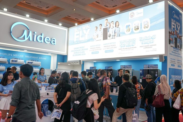 Midea di PRJ 2024 Gelar Aneka Promo hingga Trip ke Inggris