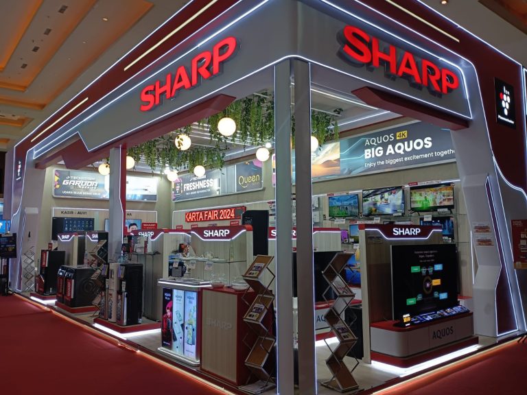 Sharp Hadir di Jakarta Fair 2024 dengan Booth Ramah Lingkungan, Ada Diskon Harga ke Pengunjung dengan Nama “Khusus” Ini