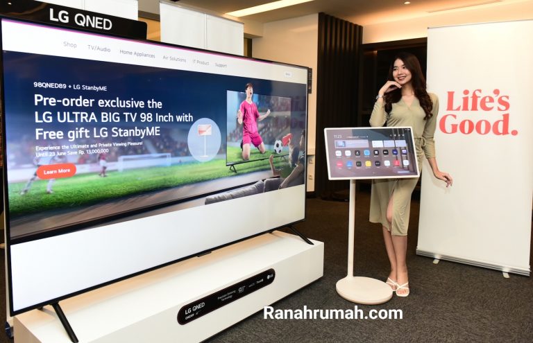LG Buka Pre Order TV 98QNED89, Pembeli Untung Belasan Juta Rupiah
