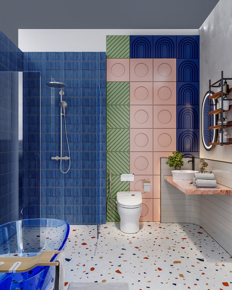Kids Bathroom Ceria dengan American Standard Color Series, Warna Tahan Lama & Lebih Menyala