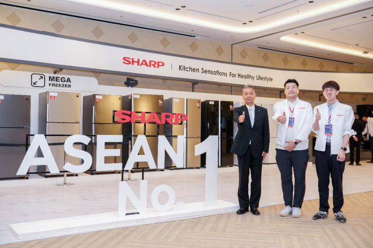 6 Peralatan Rumah Tangga Sharp untuk Gaya Hidup Sehat Dipamerkan di ASEAN SYNC UP 2024 Thailand