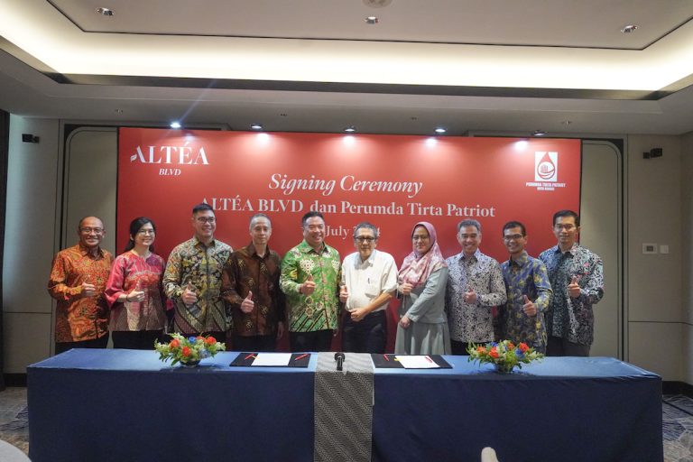 Altea BLVD Bermitra dengan PDAM Tirta Patriot Bekasi untuk Penyediaan Air Bersih