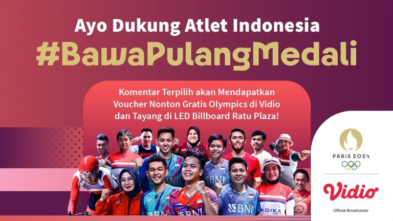 17 Channel Khusus di Vidio untuk Olimpiade Paris 2024