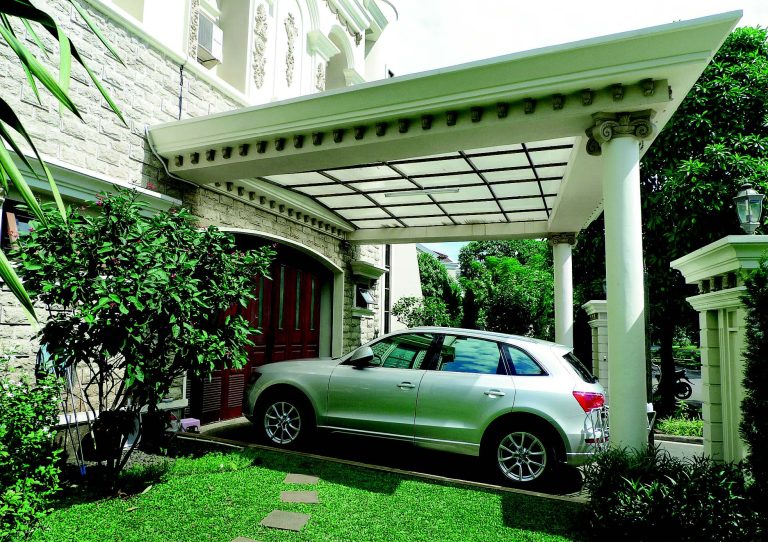 Merancang Carport Kenali Dulu 3 Elemen Penyusunnya:  Atap, Tiang penyangga, dan Lantai