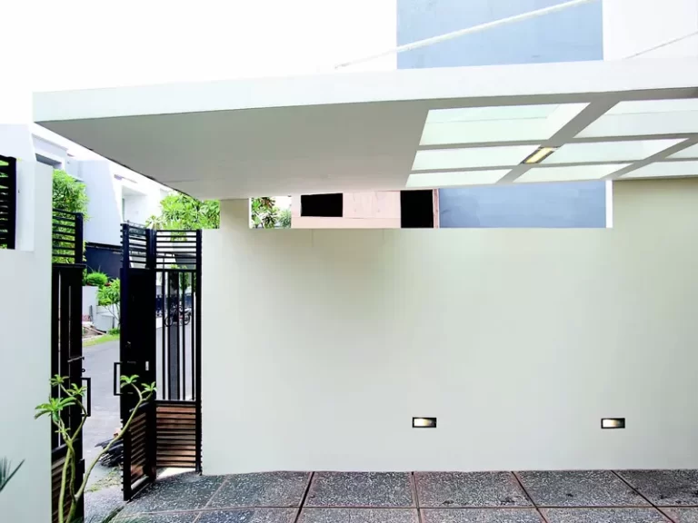 Merancang Carport dengan Atap Dak Beton, Populer Tak Lekang oleh Waktu