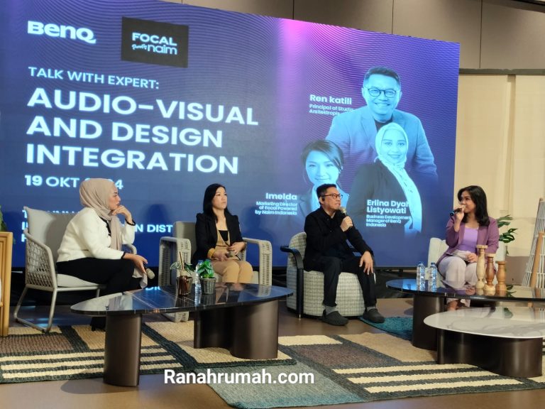 BenQ Indonesia bersama Focal Powered by Naim Indonesia Gandeng Arsitek dalam Penciptaan Home Cinema Room