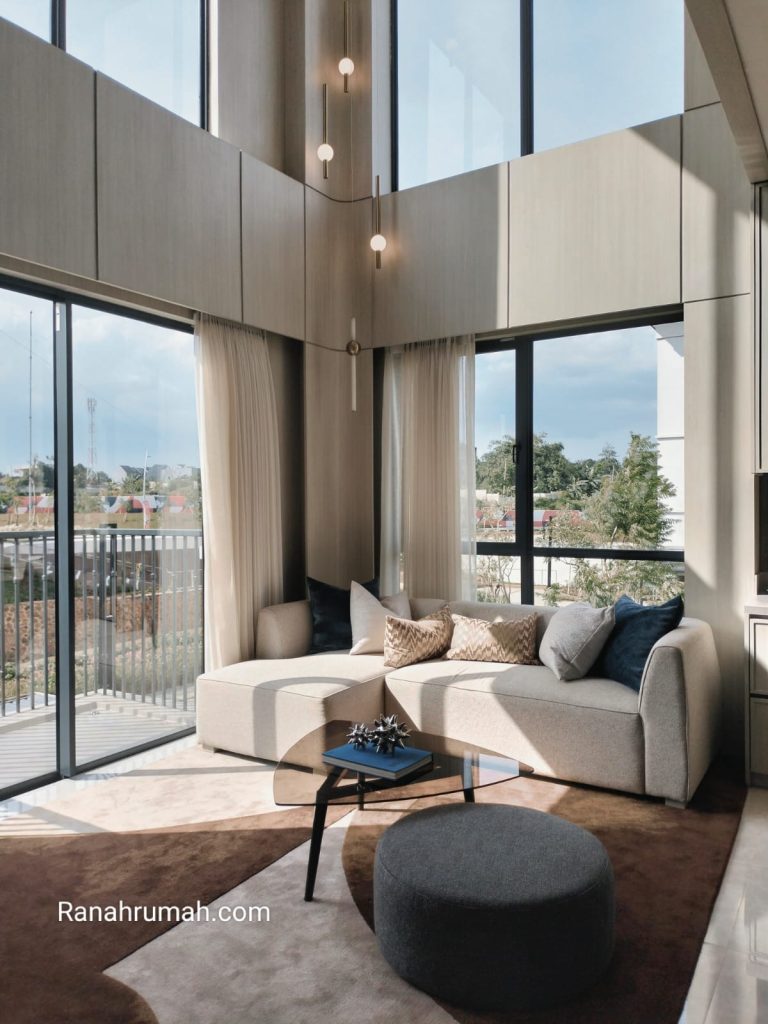 Rumah Klasik Modern 3 Lantai Ramah Lingkungan di Rivara Altea BLVD Disukai karena Alasan Ini