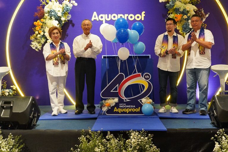 Aquaproof 40 Tahun untuk Indonesia, Pelopor Cat Pelapis Anti Bocor
