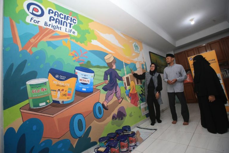 Di Momen Ramadan Pacific Paint Siap Warnai 250 Panti Asuhan di Pulau Jawa
