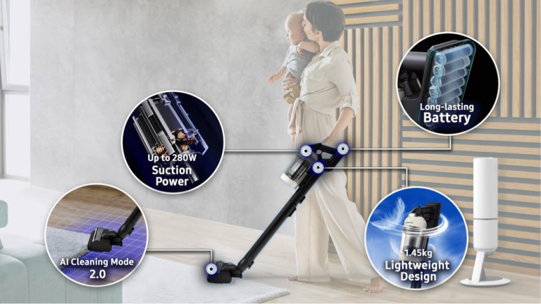 Mengenal Keunggulan Vacuum Cleaner Samsung Bespoke AI Jet Lite