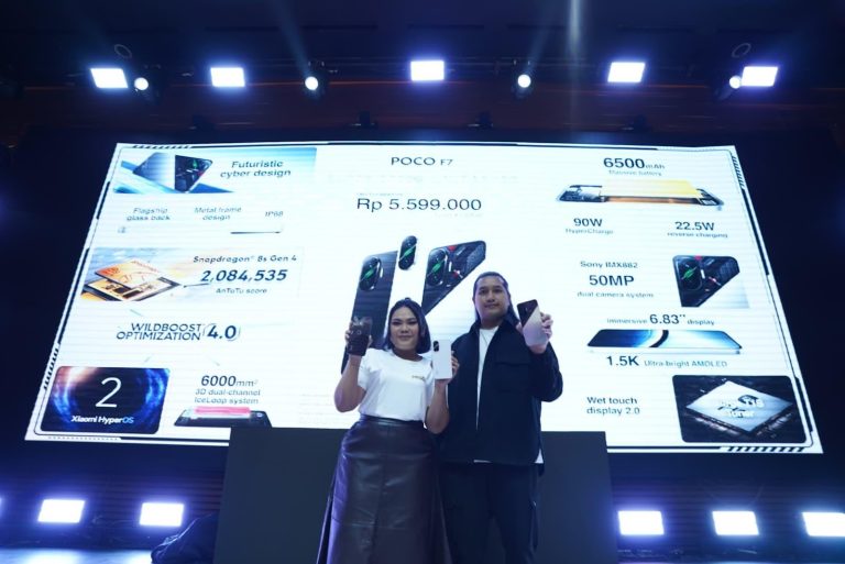 Hadir dengan Harga Tetap Ekstrem! POCO F7 Desain Futuristik Performa Ngebut