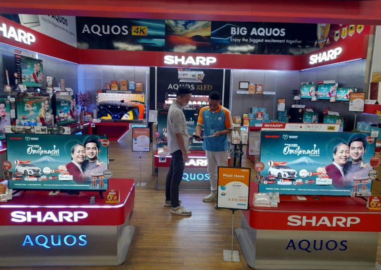 Promo SLD OMOTENASHI Resmi Digelar dengan Hadiah Spektakuler Rayakan 55 Tahun Sharp di Indonesia