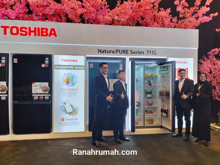Raih Rekor MURI, Kulkas 4 Pintu Toshiba Kapasitas 711 Liter Ini Punya Fitur Ideal untuk Meal Prep dan Hilangkan Bau