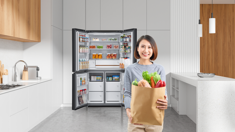 Kulkas Terbesar di ASEAN Solusi Hidup Praktis & Sehat di Rumah: Simpan Makanan Lebih Leluasa dalam Kondisi Optimal