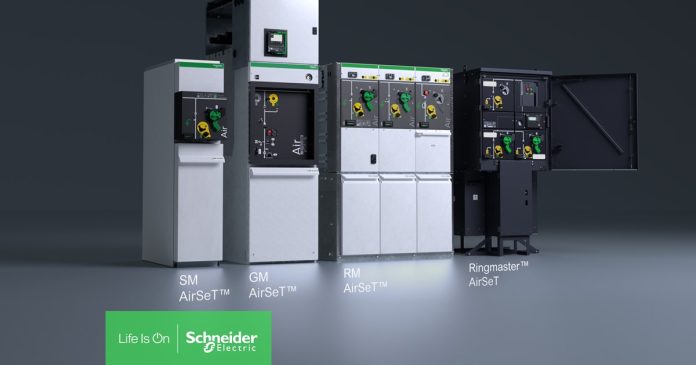 Menampilkan AirSeT dari Schneider Electric