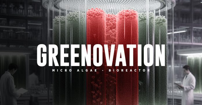 MP TREE Semen Merah Putih Ilustrasi foto budidaya MP TREE berbasis teknologi photorbioreactor mikroalga inovasi hijau untuk atasi polusi udara