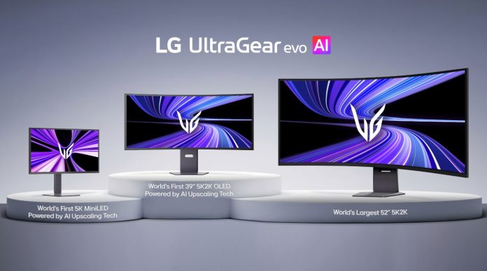 Line-up UltraGear evo 5K teknologi AI dari LG