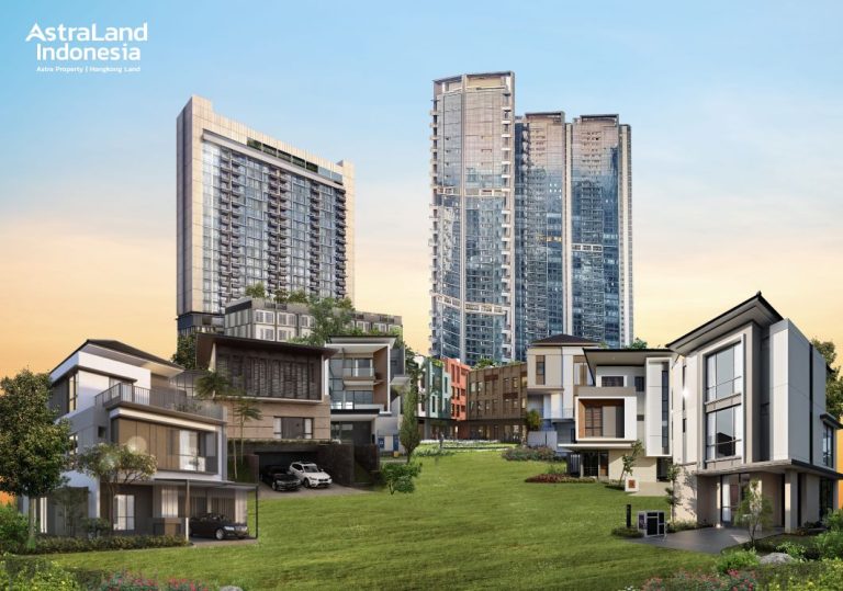 Ilustrasi portfolio proyek hunian Astara Property