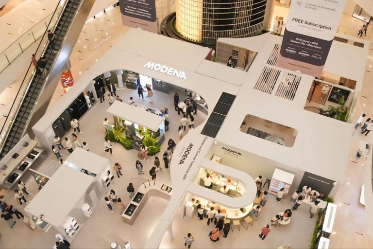 Visual venue pameran Nexthome by Modena