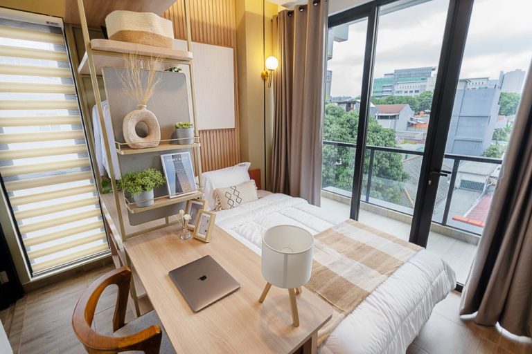 Interior di Coliving modern di kawasan Harmoni Jakarta