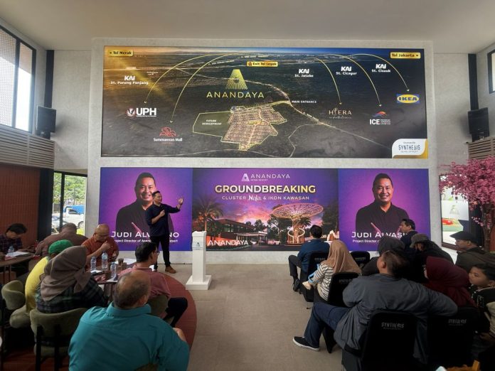 Groundbreaking cluster Nala Serpong by Synthesisi Development Suasana acara Groundbreaking Cluster Nala Anandaya Home Resort Serpong Selatan