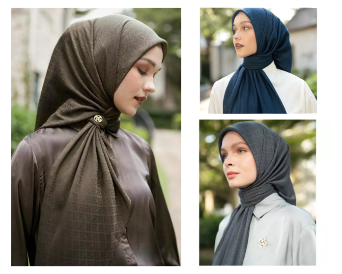 Koleksi hijab Heaven Light Koleksi hijab Heaven Light