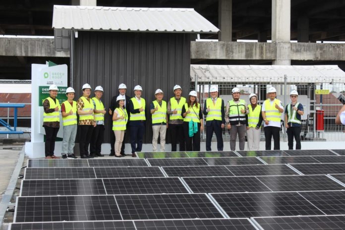 Event peresmian PLTS Atap di Medan