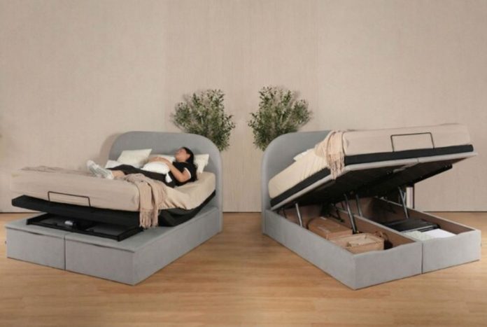 Rangka Tempat Tidur dari Comfort Furniture Rangka Tempat Tidur Adjustable dengan Storage