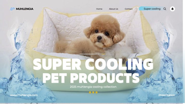 anjing tidur di kasur