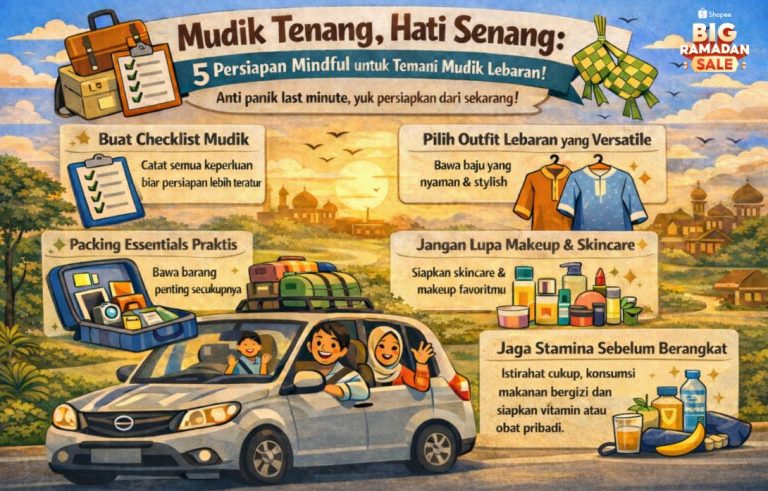 Ilustrasi mudik Lebaran