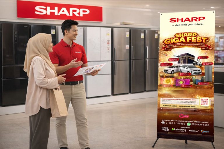 Sharp Lovers Day GIGA Fest 2026: Promo Anniversary dengan Hadiah Mobil hingga Paket Umrah