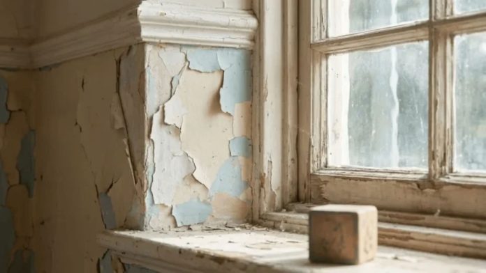 bahaya timbal pada cat yang mengelupas