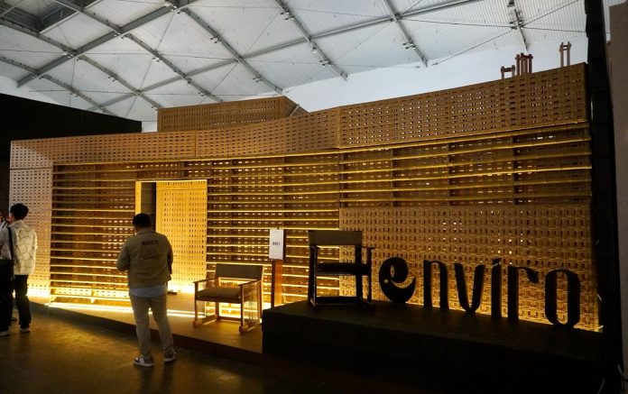 Tampak depan booth Enviro Craft di ARCH ID 2026